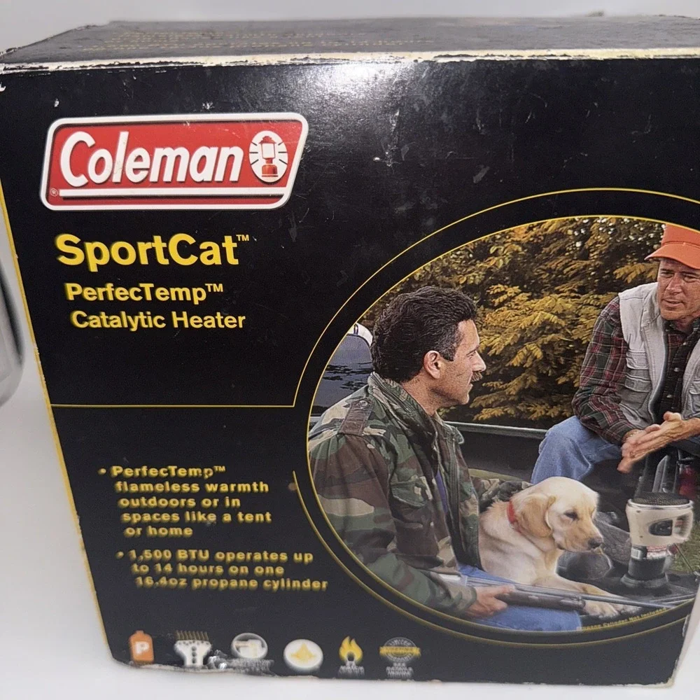 Coleman SportCat Catalytic Propane Heater 5035 Camping Hunting FAST SHIP